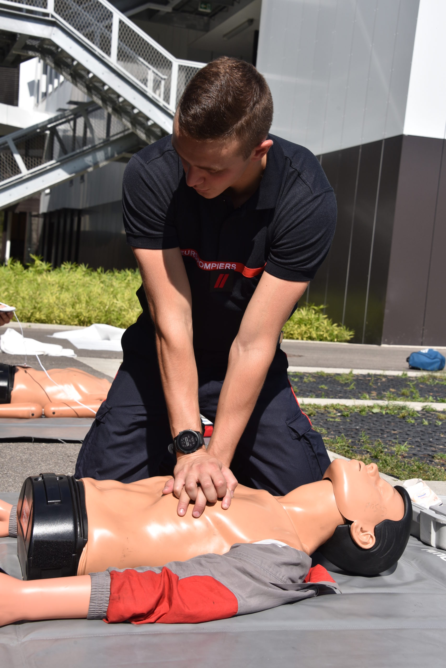 Image décrivant l'animation : Formez-vous aux gestes qui sauvent avec les sapeurs-pompiers de l’Isère !