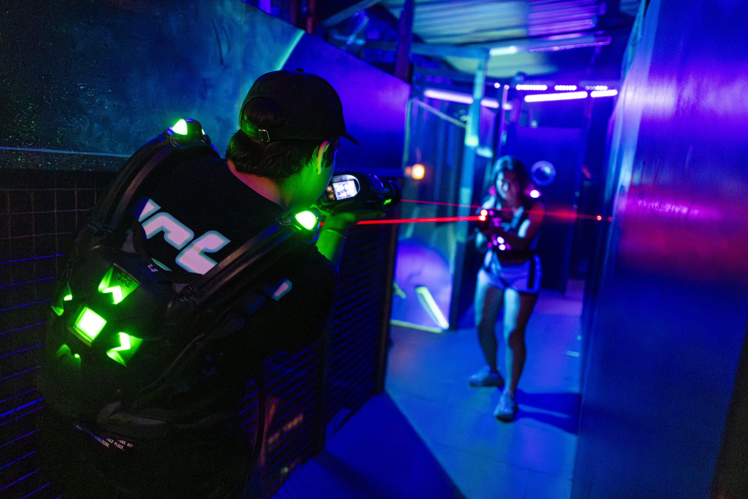 Image décrivant l'animation : Laser Game Evolution débarque à la Foire