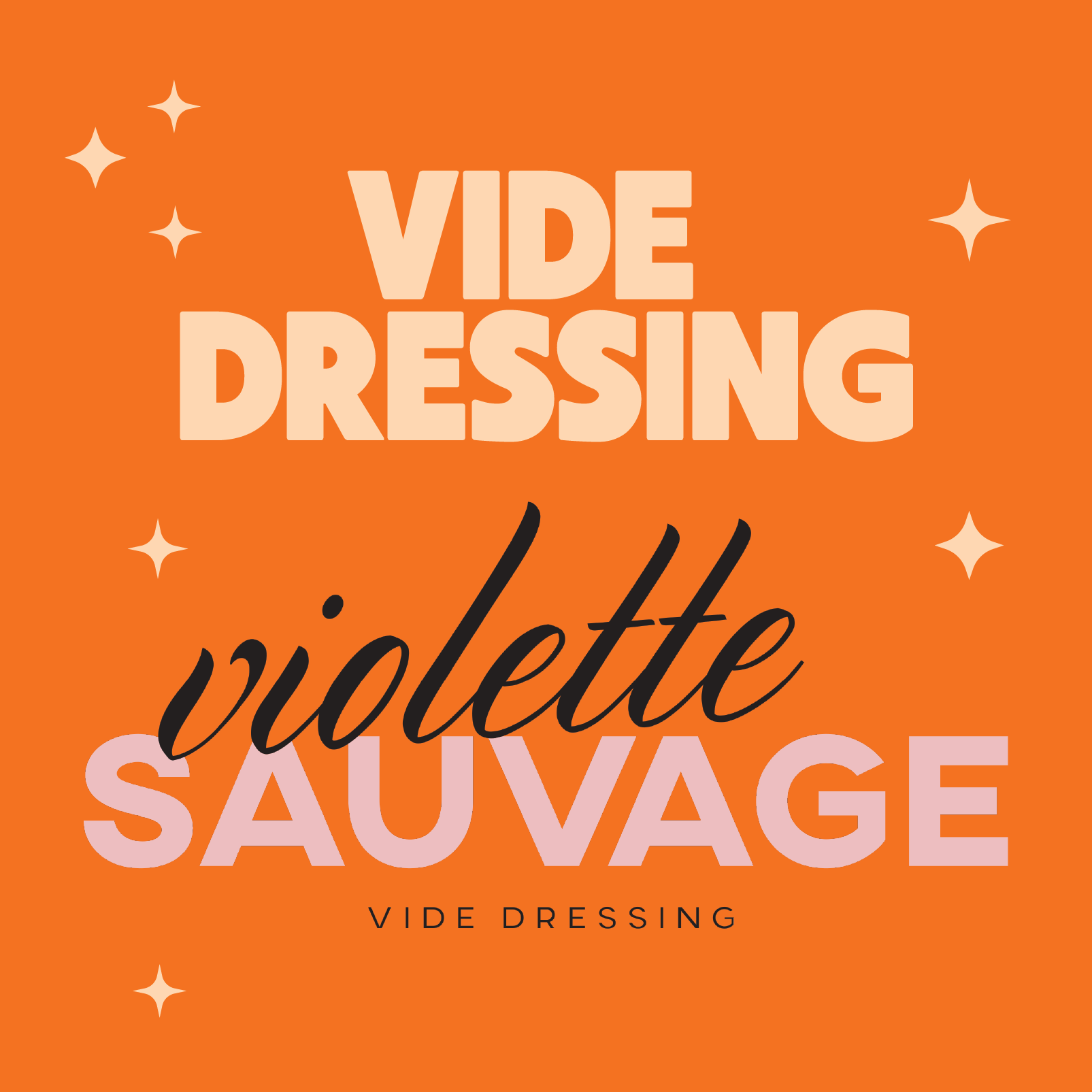 Image décrivant l'animation : Vide dressing éphémère by Violette Sauvage !